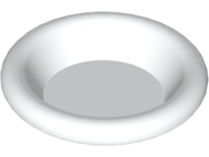 Equipment Dish / Plate / Bowl 3 x 3 [Plain] in White