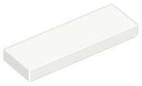 Tile 1 x 3 in White