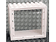 Duplo Building Door Frame / Entryway with Double Doorway and 4 x 8 Studs on Top in White