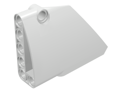Technic Panel Fairing #13 Large Short Smooth, Side A in White