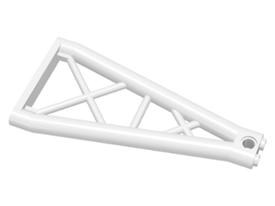 Support 1 x 6 x 10 Girder Triangular in White
