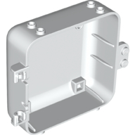 Pod, Square 3 x 8 x 6 2/3 [Female] in White