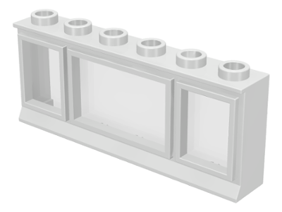 Window 1 x 6 x 2 in White