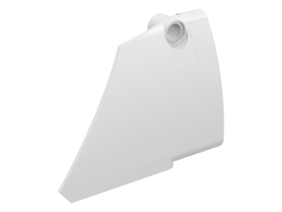 Technic Panel Fairing #14 Large Short Smooth, Side B in White