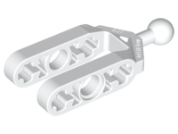 Technic Steering Knuckle Arm with Ball Joint in White