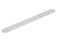 DOTS Bracelet 2 Stud Wide in White