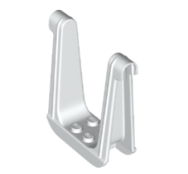 Plate Special Swing 6 x 2 x 5 1/3 in White