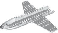 Plane Fuselage 26 x 24 x 1 2/3 in White