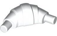 Food Croissant - Flat Ends in White