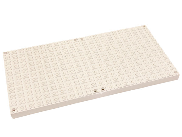 Scala, Baseplate 44 x 22 with 8 holes in White