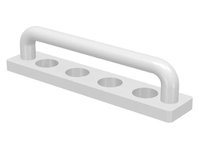 Scala, Equipment, Towel Bar 1 x 5 in White