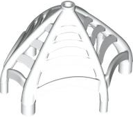 Web Effect, Cone Shaped in White