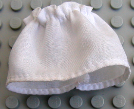 Belville, Skirt, Short, Broadcloth in White