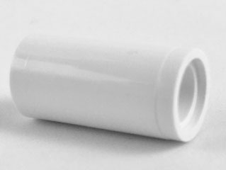 Technic Pin Connector Round [No Slot] in White