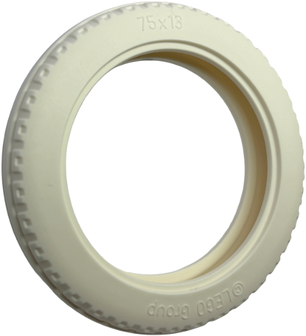 Tyre 75 x 13 in White
