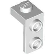 Bracket 1 x 1 - 1 x 2 in White