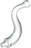 Animal Body Part / Plant, Tail / Trunk / Tentacle / Tongue / Vine / Tree Branch (Long Tip) in White