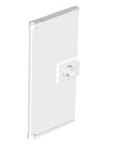 Door 3 x 6 in White