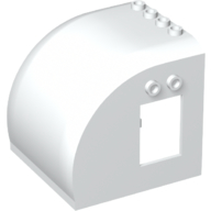 Caravan Roof, 6 x 6 x 5 Half in White
