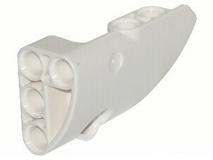Technic Panel Fairing #2 Small Smooth Short, Side B in White