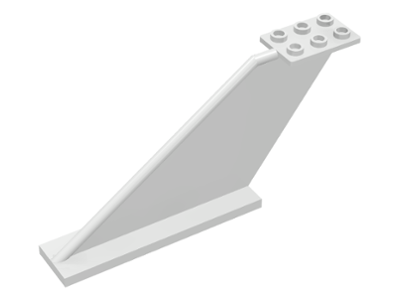 Tail 12 x 2 x 5 in White