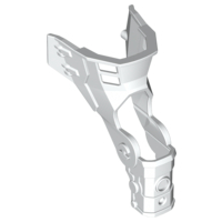 Large Figure Limb Cover, Leg Guard in White