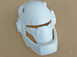 Large Figure Mask, Stormer in White
