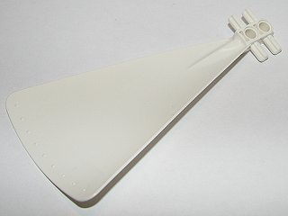 Propeller 1 Blade 14L with Two Pin Holes and Four Axles in White