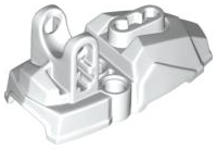 Large Figure Foot, Type 2 in White