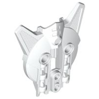 Large Figure Shield, Type 2 in White