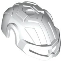 Large Figure Helmet in White