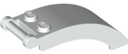 Windscreen 6 x 2 x 2 with Handle in White