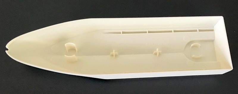 Boat Hull 8 x 28 x 3 in White