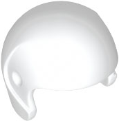 Helmet, Sports [Plain] in White