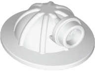 Helmet Mining with Head Lamp in White