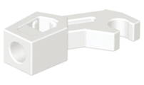 Arm Mechanical with Clip [Thick Support] in White