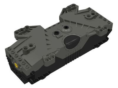 Motor, Remote Control Receiver Unit for Manas Set [Complete Assembly] in Dark Gray