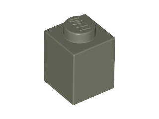 Brick 1 x 1 in Dark Gray