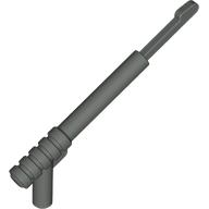 Weapon Spear Gun with Rounded Trigger and Thin Spear Base in Dark Gray