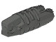 Hinge Cylinder 1 x 3 Locking with 1 Finger and 2 Fingers On Ends, without Hole, 9 Teeth in Dark Gray