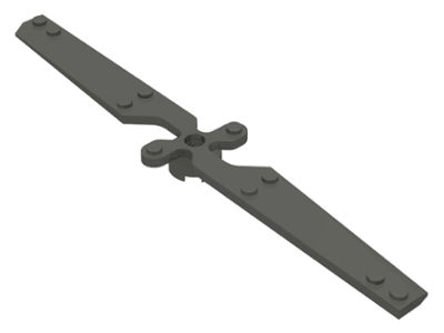 Propeller 2 Blade 4 x 22 in Dark Gray