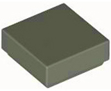 Tile 1 x 1 with Groove in Dark Gray