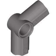 Technic Axle and Pin Connector Angled #5 - 112.5° in Dark Gray