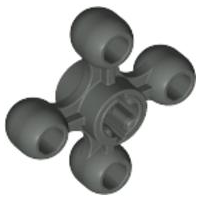 Technic Knob Wheel in Dark Gray