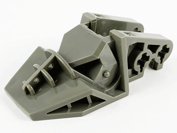 Technic Block 3 x 6 x 1 & 2/3 in Dark Gray