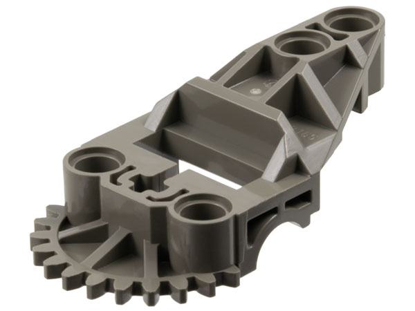 Technic Gearbox Half in Dark Gray