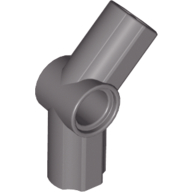 Technic Axle and Pin Connector Angled #4 - 135° in Dark Gray