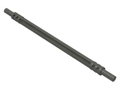 Axle Hose, Soft 11L in Dark Gray