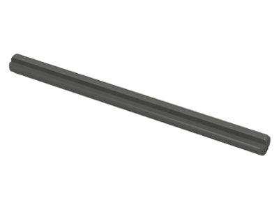 Technic Axle 8 in Dark Gray