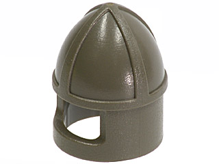 Helmet Castle with Chin Guard in Dark Gray